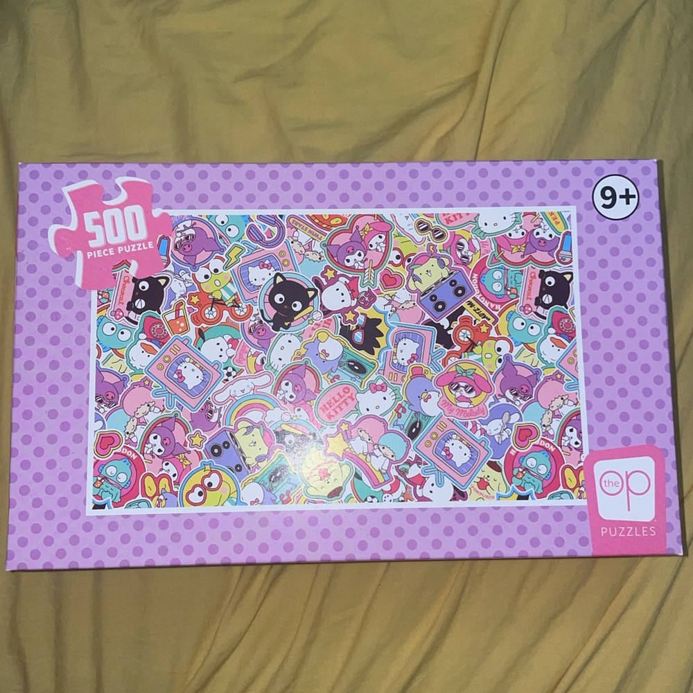 Brand New Hello Kitty and Friends 500 Piece Puzzle